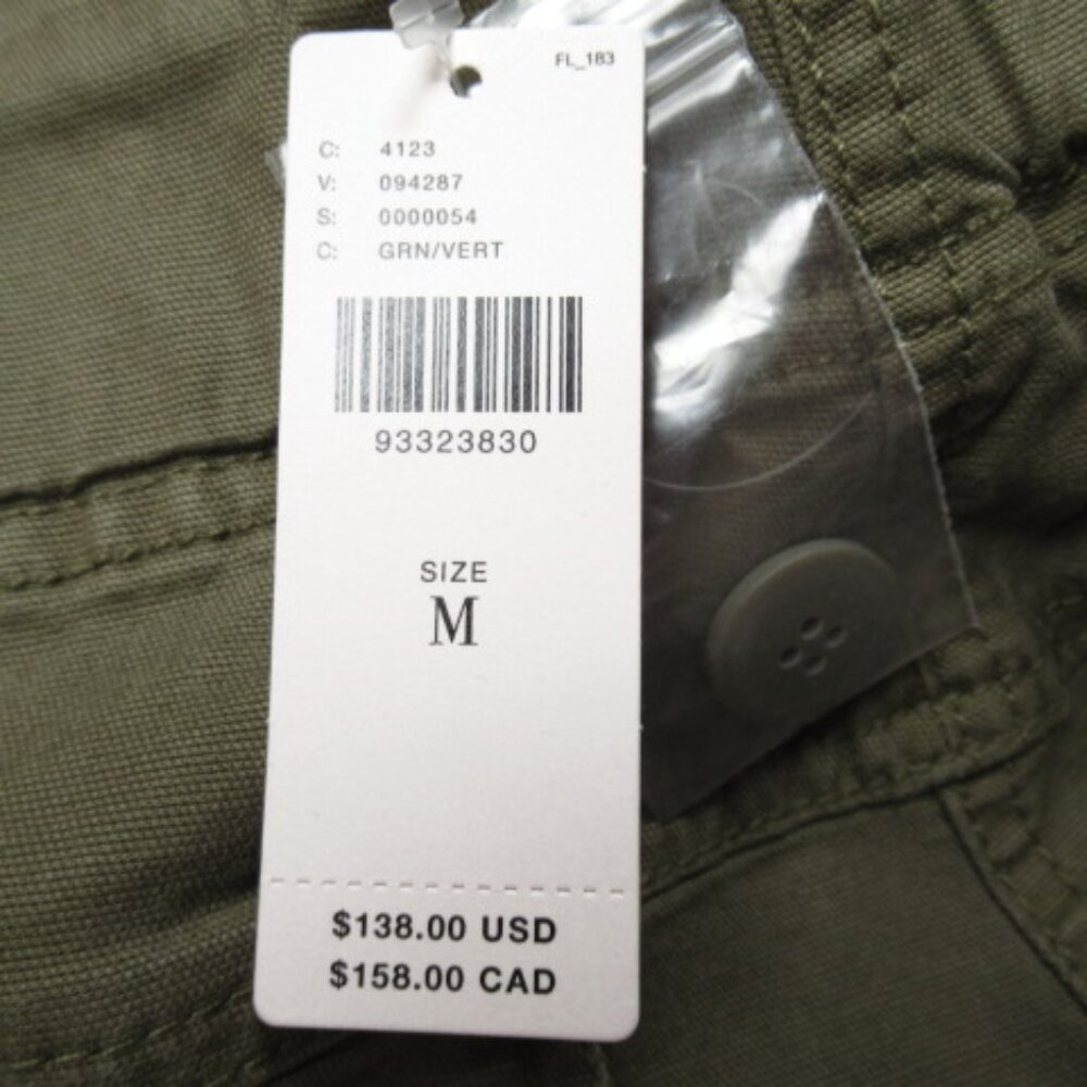 Anthropologie Maeve Utility Wide Leg Trousers Pants Green M - Picture 12 of 12